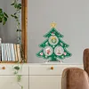Diamond Painting Crystal Christmas Acrylic Statue Desktop Rhinestone Mosaic Art Kit