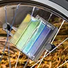 Solar LED Colorful Bike Wheel Light USB Rechargeable Smart Sensing Spoke Light