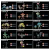 1/20 Scale World Zukan Joltik, Galvantula Set, Bisharp Set, Corvisquire Set, Walrein Set, Dunsparce, Furret Set, Honchkrow, Lumineon Set, Rotom Set, Florges Set, Simisage Set, Simisear Set, Simipour Set - Pokemon Statue - SXG Studios