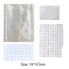 Diamond Painting Storage Book Clear Loose Leaf Self Sealing Plastic Bags