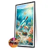 (Big Size)Fresh Sea Bottom-Full Round Diamond Painting 40*70CM