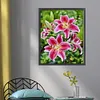 Flowers-11CT Stamped Cross Stitch 40*50cm