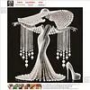 Diamond Painting-DIY Crystal Rhinestone Elegant Lady