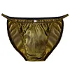 100% Mulberry Silk Panties Men's Silk Plus Size U-Convex Sexy Underwear