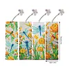 4Pcs Special Shape Spring Dragonfly Diamond Painting Bookmark Art Projects