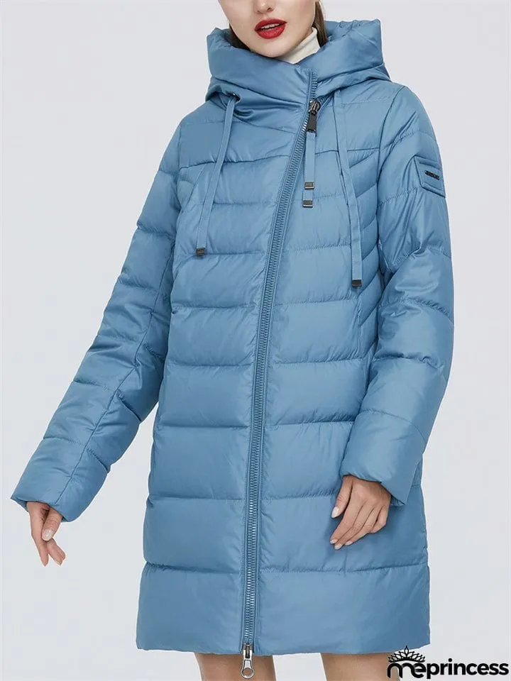 Winter Thick Hooded Extra Warm Fashion Cotton Coats for Women