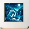 Licorne - perceuse ronde peinture diamant - 40*40cm
