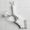 Multifunctional Press Water Spray Cleaning Brush Kitchen Sponge Brush Wall Tile Brush Glass Wiper Gap Brush