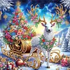 (US Local)4Pack Xmas-Special Shaped Diamond Painting Kit(30x30cm)