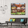 Rural Beauty-Paint By Numbers Acrylic Painting 50*40cm