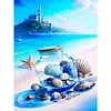 Diamond Painting -DIY Round Drill Fantasy Starfish Float