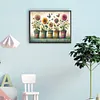 (US Local)Garden Pots-Full Round Diamond Painting