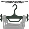 Heavy Duty Hanger Anti-Slip  Vest Hanger Body Armor Coat Hanger (Green)