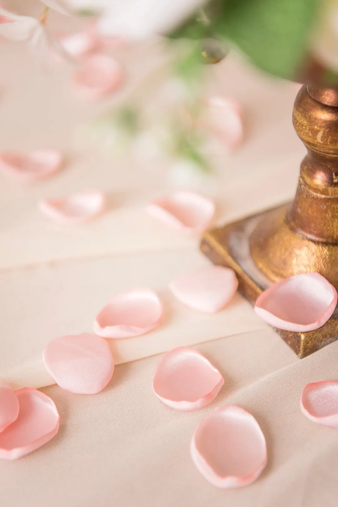 Silk Rose Petals