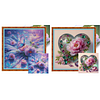 (US Local)Butterfly-14CT Stamped Cross Stitch Kit(75x75cm)