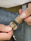 Magnetic Mini Carabiner Buckle Hook Stainless Steel Fishing Climbing Acessories
