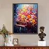 (US Local)Paint By Numbers Kit On Canvas DIY Oil Art Flower Picture Home Wall Decor40x50cm