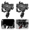 Shock-Absorbing Mobile Phone Rack One-Button Locking Handlebar Smartphone Mount