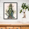 (Big Size) Witch - 11CT Stamped Cross Stitch 50*60cm/19.69*23.62in
