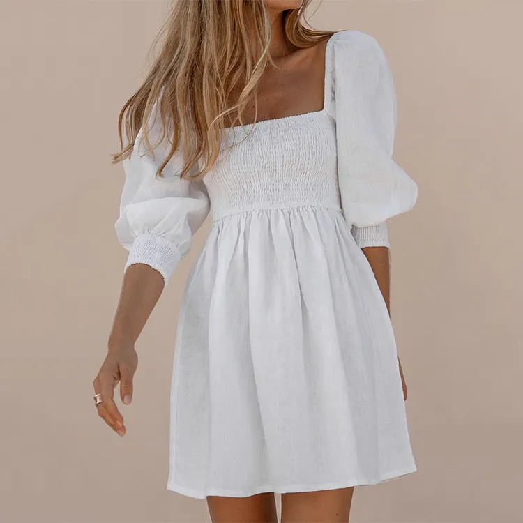 White Mini Dress