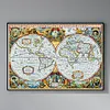 (Big Size)[Brand]World Map - 11CT Stamped Cross Stitch - 90*66cm - Still Life