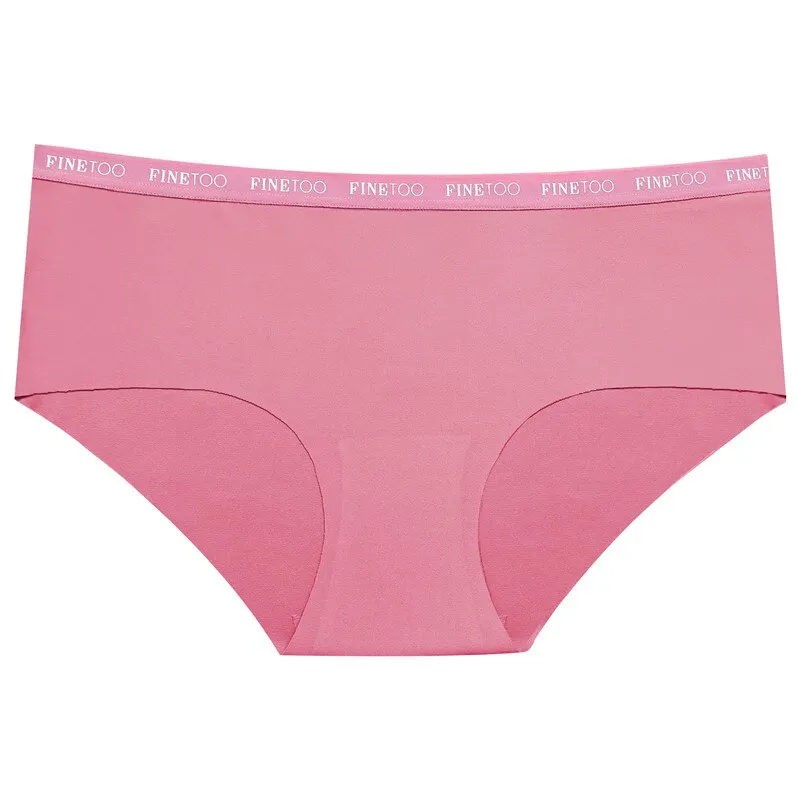 FINETOO Seamless Panties Women Rose Printing Underwear Fashion Letter Panty Ladies Briefs Underpants S-XL Female Briefs Lingerie