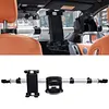 Car Headrest Tablet Holder Phone Cup Holder and Hook Adjustable Tablet Car Mount