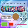 8Pcs Crystal Lotus Diamond Painting Coasters With Holder