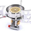 Camping Gas Stove Windproof Gas Burner Folding Furnace For Cooking Hiking Picnic