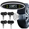 Tire Pressure Monitoring System with 4 Sensors Wireless TPMS for Car SUV Sedan