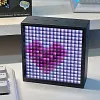 Wireless Bluetooth Speaker Pixel Alarm Clock Desktop Ornaments