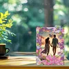 Special Shape Flowers Table Top Diamond Painting Frame Kits for Families