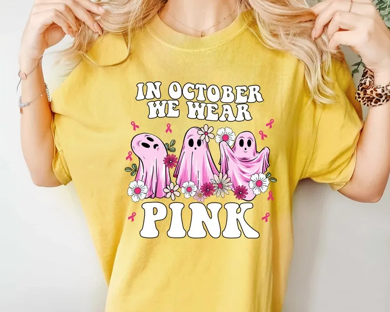 Cute Boo Breast Cancer T-shirt