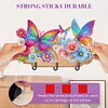 Rainbow Butterfly & Flower - 5D DIY Hooks - 28*17CM