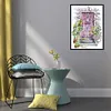(Counted/Stamped) 14CT Spring Gate-Cross Stitch 27*36cm/10.63*14.17in(Brand)