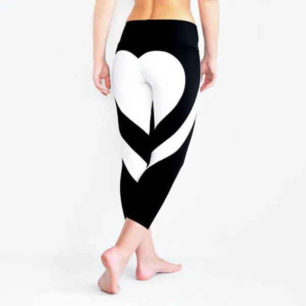 Love Stitching Sports Yoga Leggings
