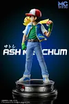 1/20 & 1/8 & 1/4 Scale World Zukan Ash Ketchum & Pikachu - Pokemon Resin Statue - MG Studios