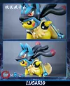 10CM Lucario Cosplay Pikachu - Pokemon Resin Statue - Fantasy Studios