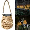 Solar Lantern Outdoor Hanging Lantern Light IP44 Waterproof with Handle for Yard
