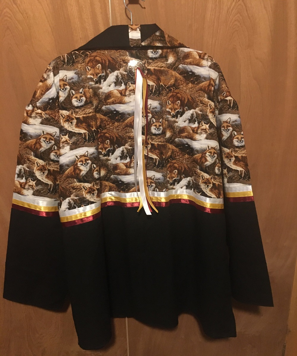 Foxes In The Snow Men&rsquo;S Ribbons Shirt