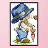(Season) (Counted/Stamped) 14CT Four Seasons Doll - Cross Stitch 11*17cm/4.33*6.69in(Brand)