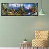 (Big Size)Forest Animals - 11CT Counted Cross Stitch 30*90cm/11.81*35.43in