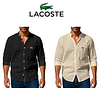 Lacoste&reg;Koszula męska letnia, 2 sztuki w opakowaniu