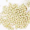 Cross Stitch Bead Embroidery Accessories 2.0mm Metallic Glass Round Beads DI Beads Suitable For 11ct Canvas Hairpin Bracelet Necklace Jewelry Accessories