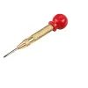 Spring Loaded Drill Punch Tool, Brass Window Punch Tool, Fixed Point and Window Glass Break Automatic Center Punches
