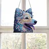 Diamond Painting Acrylic Double-side Dog Pendant Hanging Gem