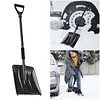 Adjustable Car Snow Shovel Portable Survival Shovel Rotating Snow Removal Shovel