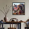 Indians nfl new england patriots-round drill diamond painting-40*40cm