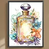 >SALE<5D DIY Partial Special Shaped Drill Diamond Painting Perfume Bottle Kit 30x40cm