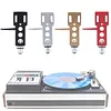 Turntable Headshell with 4 Lead Wires Cartridge Headshell Stylus Holder for LP Vinyl Record Player Turntable Phonograph